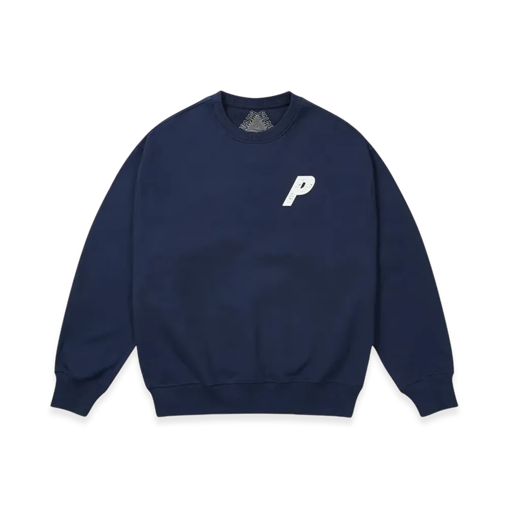 PALACE P3 Chain Puff Crew "Navy"