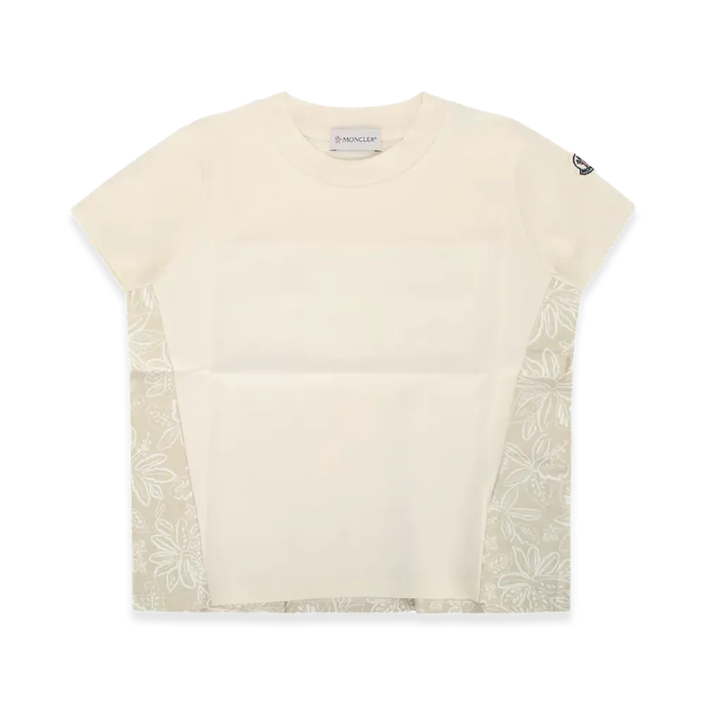 MONCLER Kids SS T-Shirt "White"