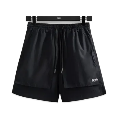 Kith Alden Pocket Short "Black"