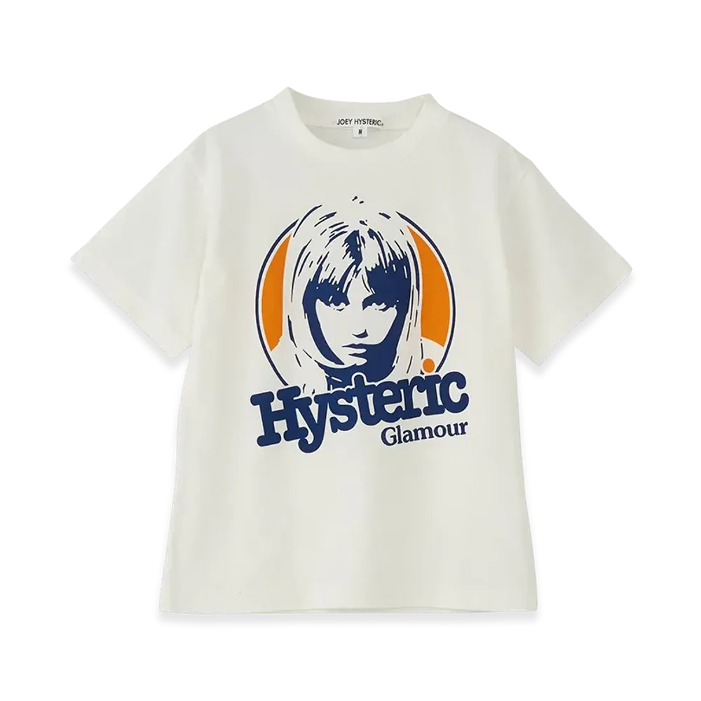 HYSTERIC GLAMOUR Good Vibration T-Shirt "White"