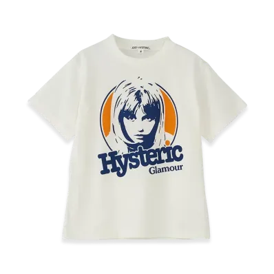 HYSTERIC GLAMOUR Good Vibration T-Shirt "White"