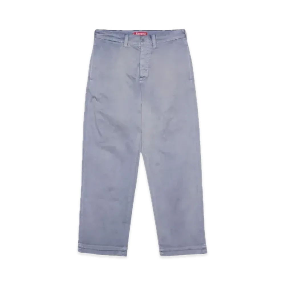 Supreme Chino Pant "Washed Navy"(23FW)