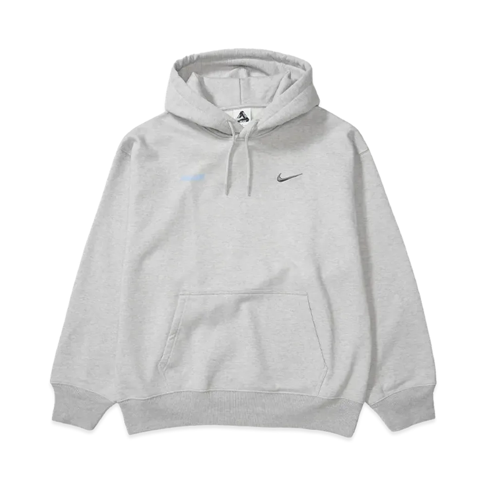 PALACE x Nike Font Swoosh Hood "Grey Marl"