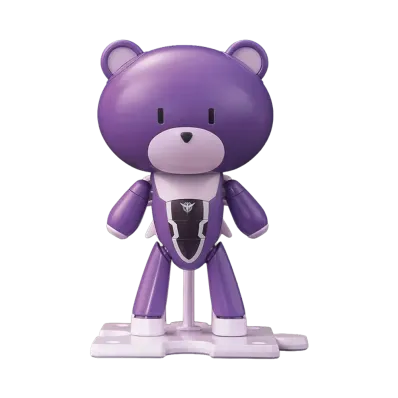 BANDAI "HIGH GRADE" -MOBILE SUIT GUNDAM 00- HGPG 1/144 Petit'gguy Tieria Erde Purple & Placard