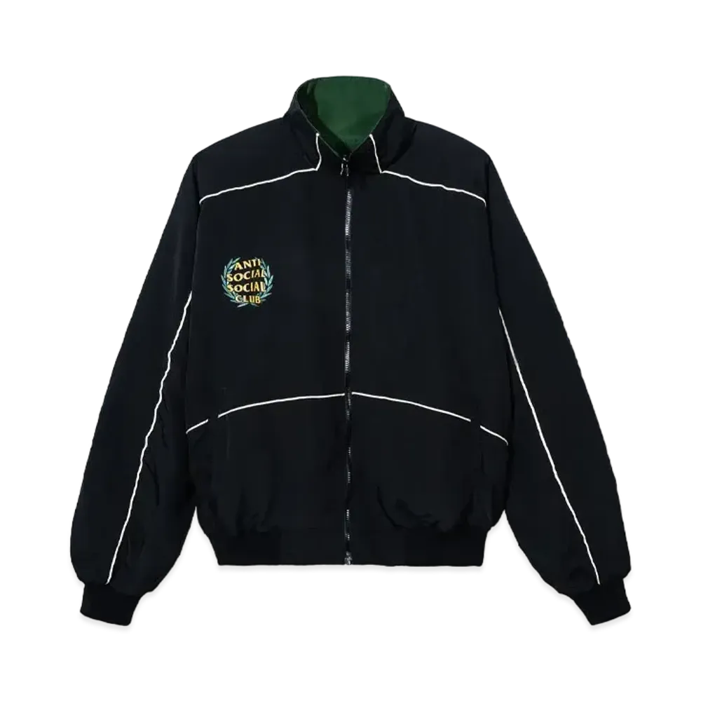 ANTI SOCIAL SOCIAL CLUB PARIS 2024 CAPSULE Olympic Reversible Track Jacket "Black/Green"
