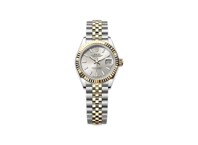 ROLEX Lady-Datejust 28mm Oystersteel & Yellow Gold 279173 "Silver"