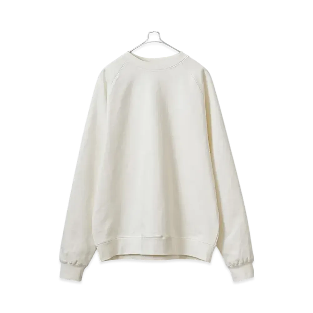ONEITA Power Sweat Crew Neck Sweatshirt "Off White"