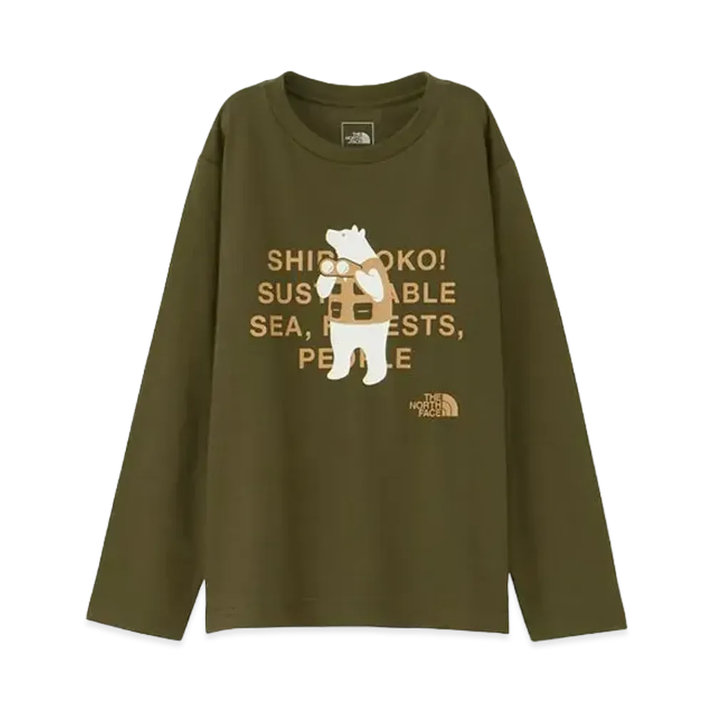 The North Face L/S Shiretoko Toko Tee "New Taupe"