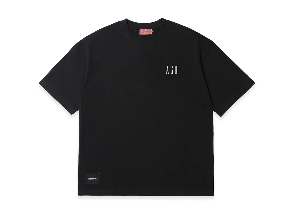 APHRODITEGANG Small AGH Logo Embroidery S/S Tee "Black"