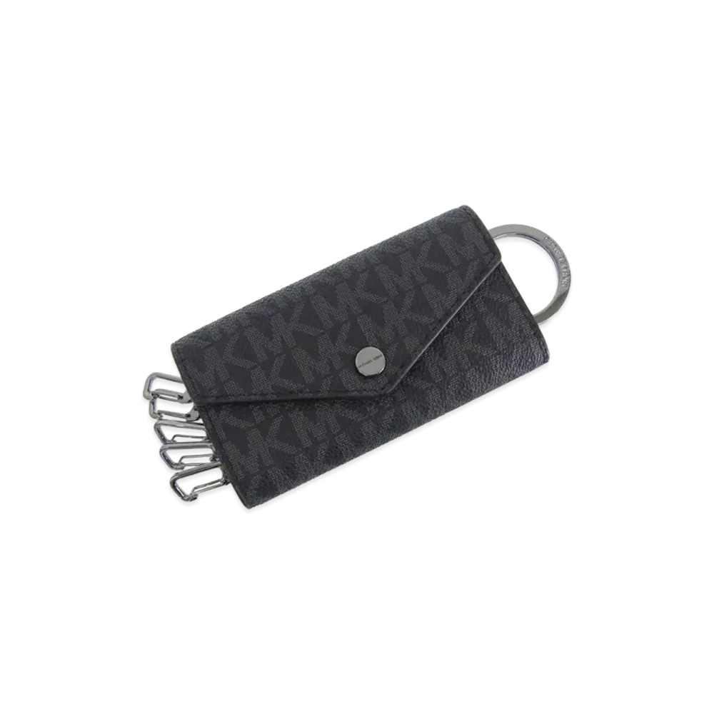 MICHAEL KORS Cooper Key Holder "Black"