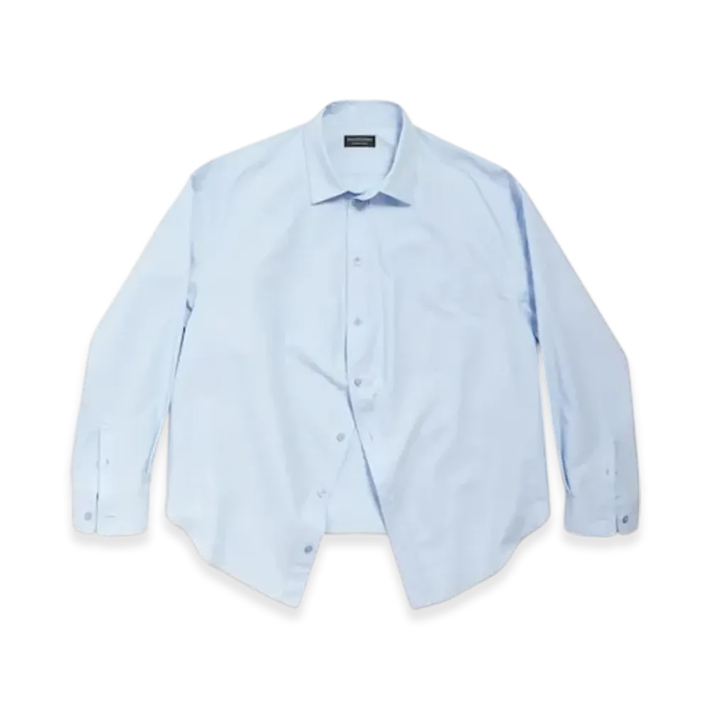 BALENCIAGA Swing Shirt "Blue"