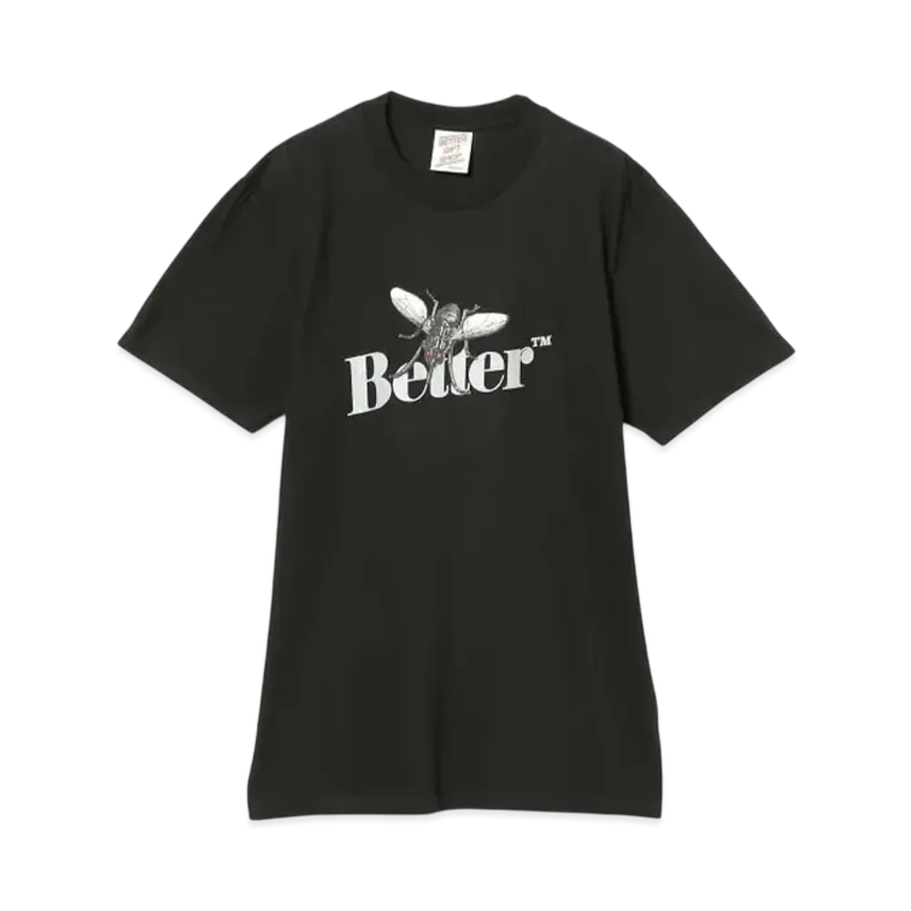 BEAMS x Better (TM) Gift Shop Fly Tee "Black"