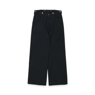 T.T Taiga Takahashi LOT.209 Buckle-Backed Trousers "Black"