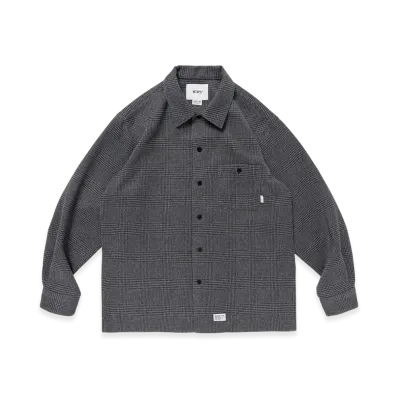 WTAPS Crumb / LS / Poly. Tweed. Textile "Gray"