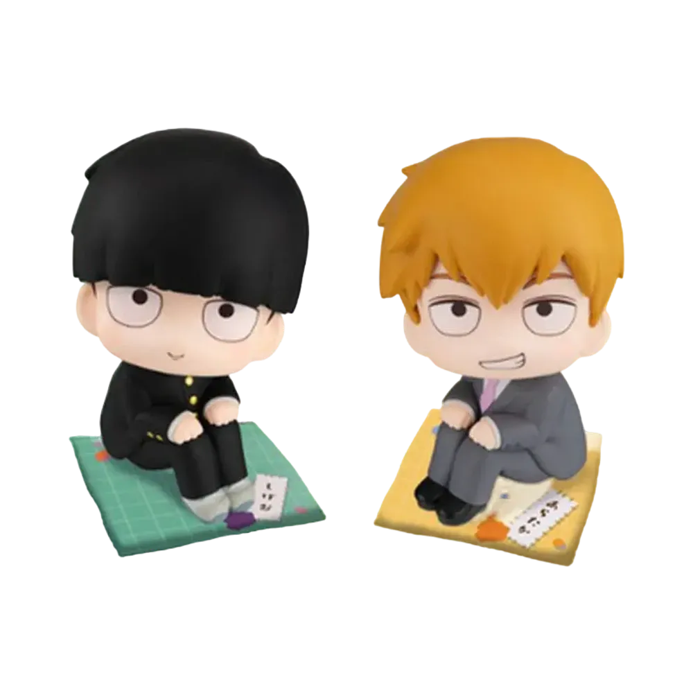 MegaHouse "Lookup" -Mob Psycho 100 III- Shigeo Kageyama & Arataka Reigen Limited edition with a cushion.
