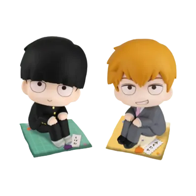 MegaHouse "Lookup" -Mob Psycho 100 III- Shigeo Kageyama & Arataka Reigen Limited edition with a cushion.
