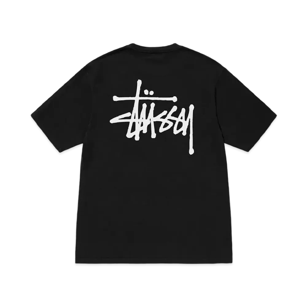 Stussy Basic Stussy Pigment Dyed Tee "Black"