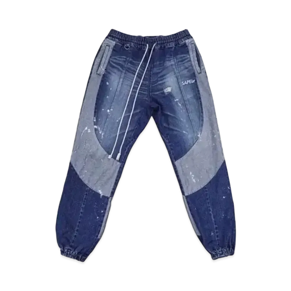 SAPEur Vinage Denim Track Pant "Indigo"