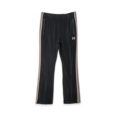 NEEDLES Narrow Track Pant - C/PE Velour "Steel Blue"