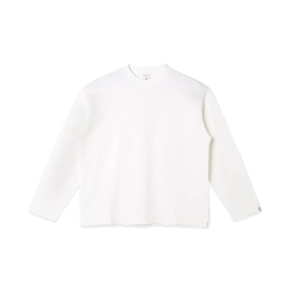 N.HOOLYWOOD x LOOPWHEELER Long Sleeve T-Shirt "White"