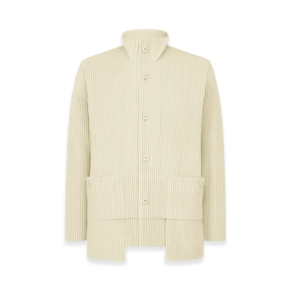 HOMME PLISSE ISSEY MIYAKE Multi-Pocket "Limestone White"