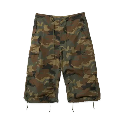NEEDLES Field Short - Cotton Ripstop "Woodland"