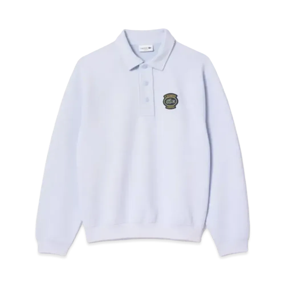 LACOSTE Double Face Pique Ground Polo Sweat "Light Purple"