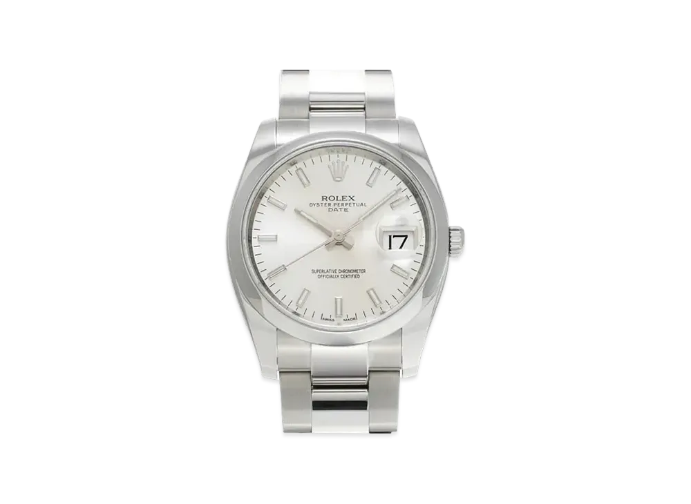 ROLEX Oyster Perpetual Date "Silver/Stainless Steel"