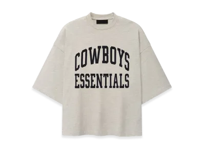 FEAR OF GOD ESSENTIALS Dallas Cowboys Training Camp Tee "Light Heather"