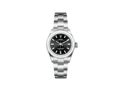 ROLEX Oyster Perpetual 28 Bright Black Dial 276200