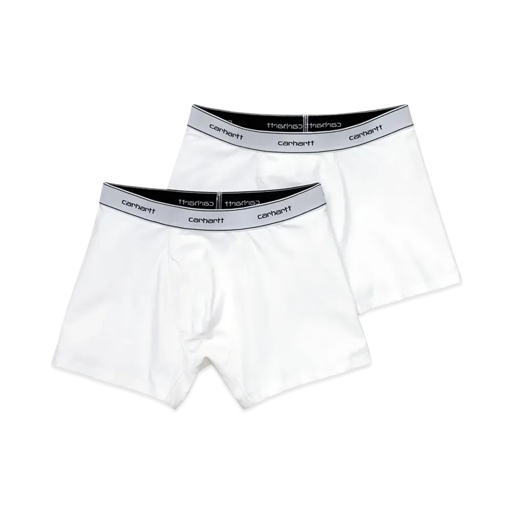 Carhartt WIP Cotton Trunks "White+White"
