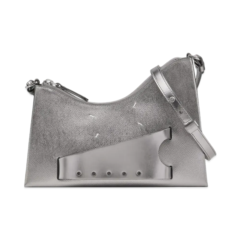 Maison Margiela Snatched Hobo Small "Metallic Gray"