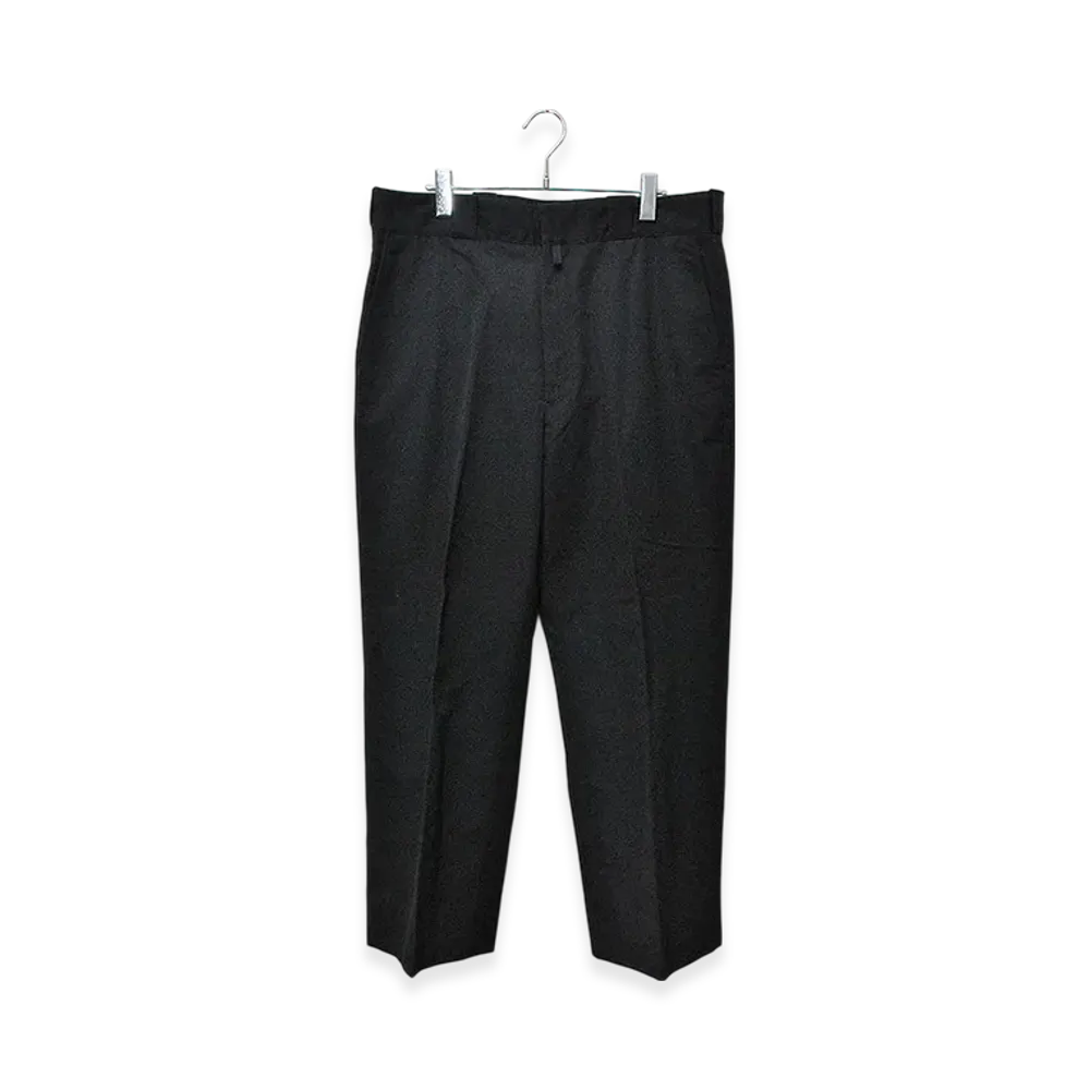 COMOLI Post Work Twill Pants "Black"
