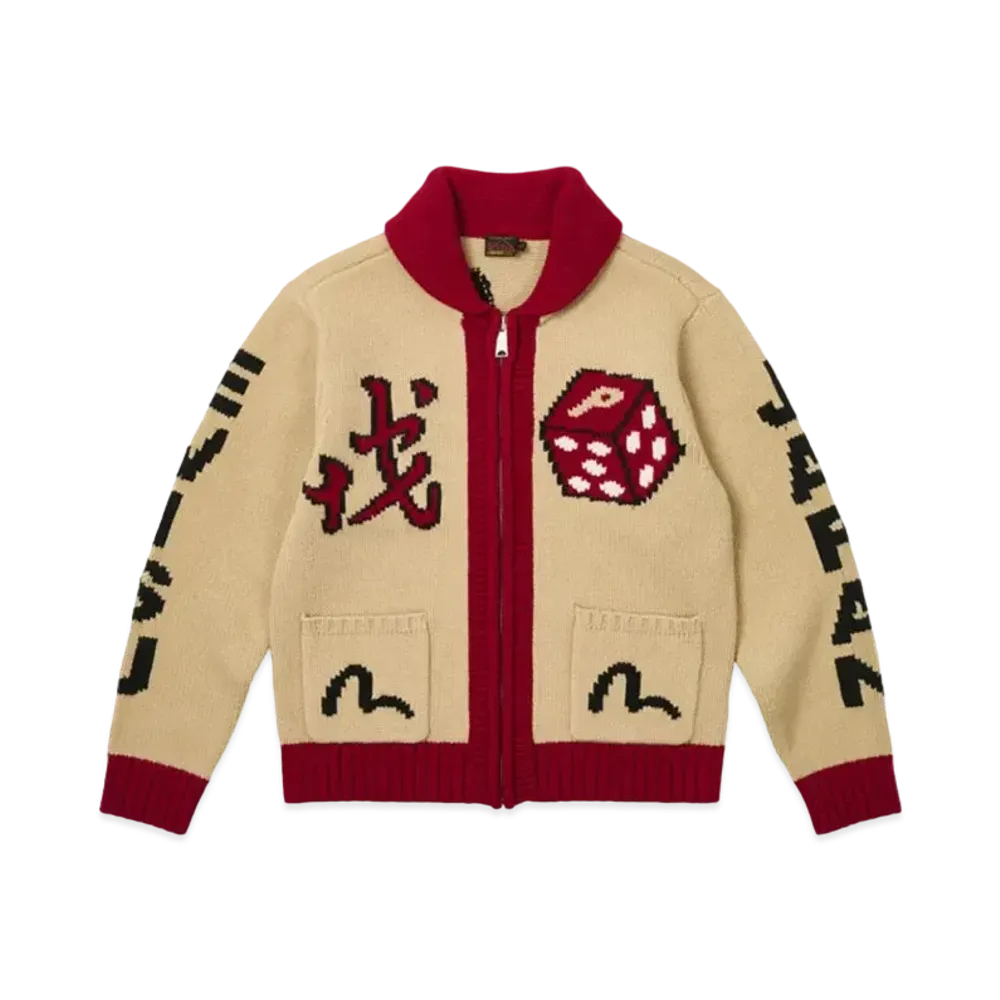 PALACE Evisu Cardigan "Brown"