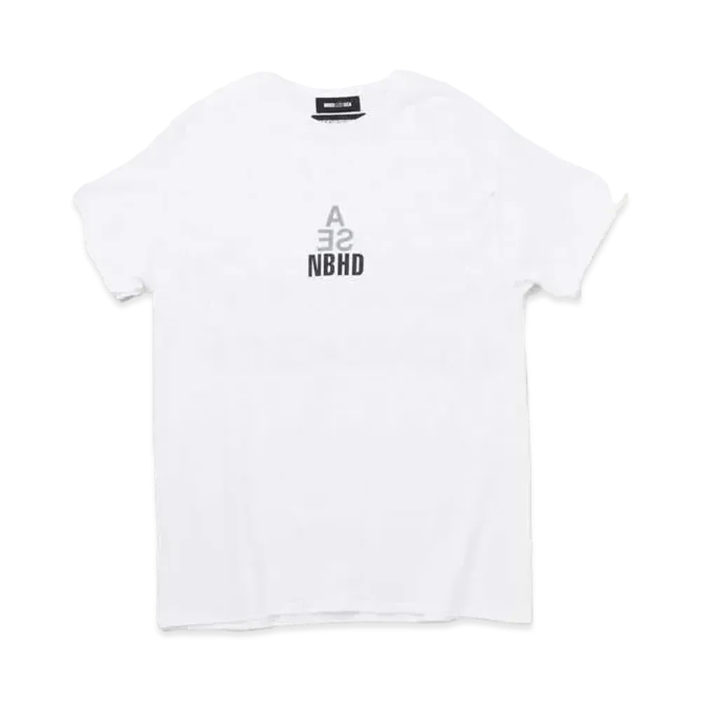 NEIGHBORHOOD WIND AND SEA NHWDS-1 / C-TEE . SS "White"