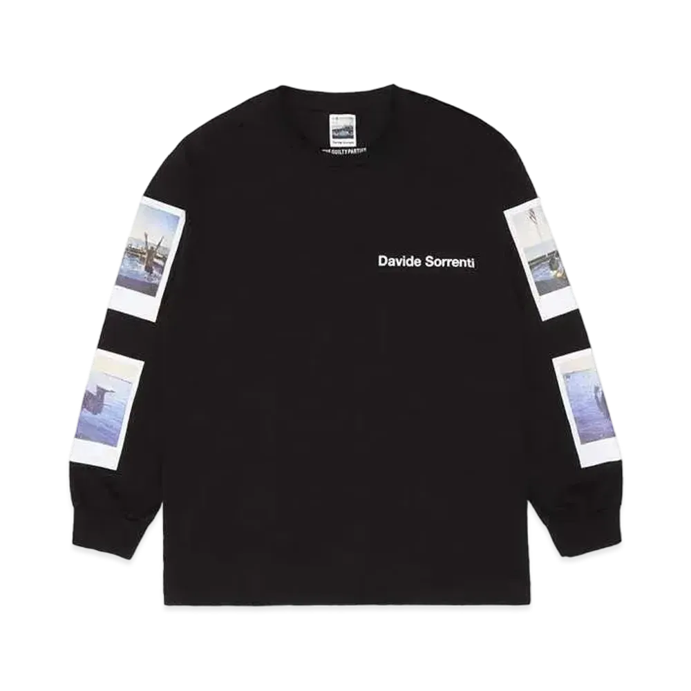 WACKO MARIA Davide Sorrenti / Long Sleeve T-shirt "Black"