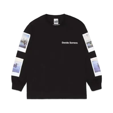 WACKO MARIA Davide Sorrenti / Long Sleeve T-shirt "Black"