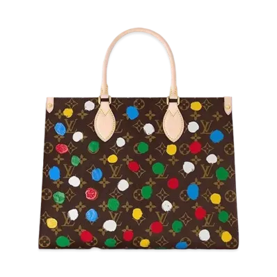 Louis Vuitton x Yayoi Kusama OnTheGo MM Monogram Painted Dots