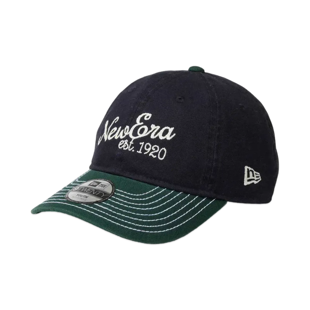 NEW ERA Youth 9Twenty 2-Tone Duck Canvas "Navy/Dark Green"