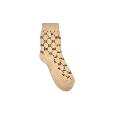 GUCCI x BALENCIAGA The Hacker Tennis Socks "Beige"