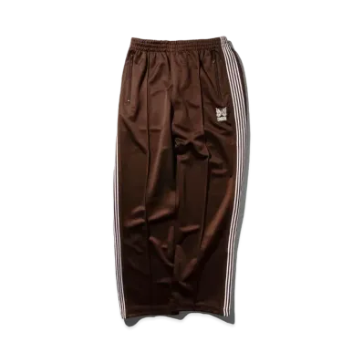 UNION x NEEDLES Track Pants - Poly Smooth "Brown"