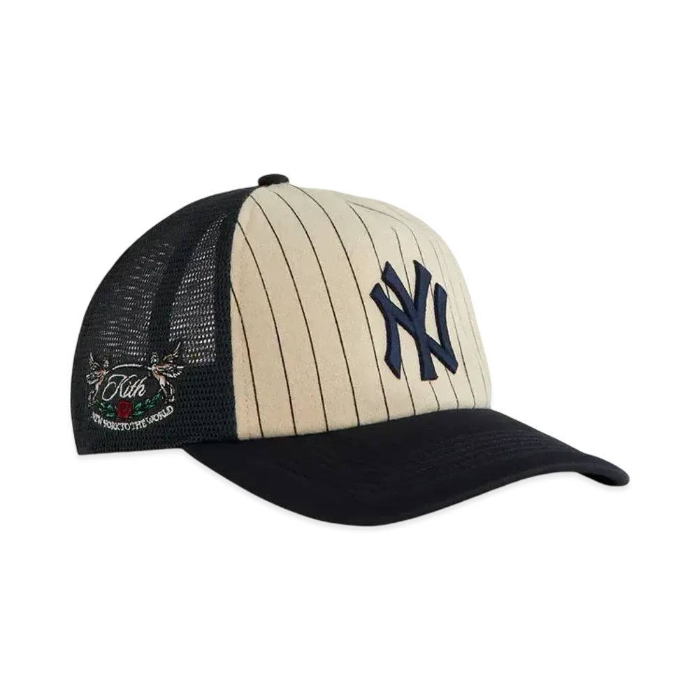 Kith x '47 For The New York Yankees Franchise LS Trucker Hat "Nocturnal"