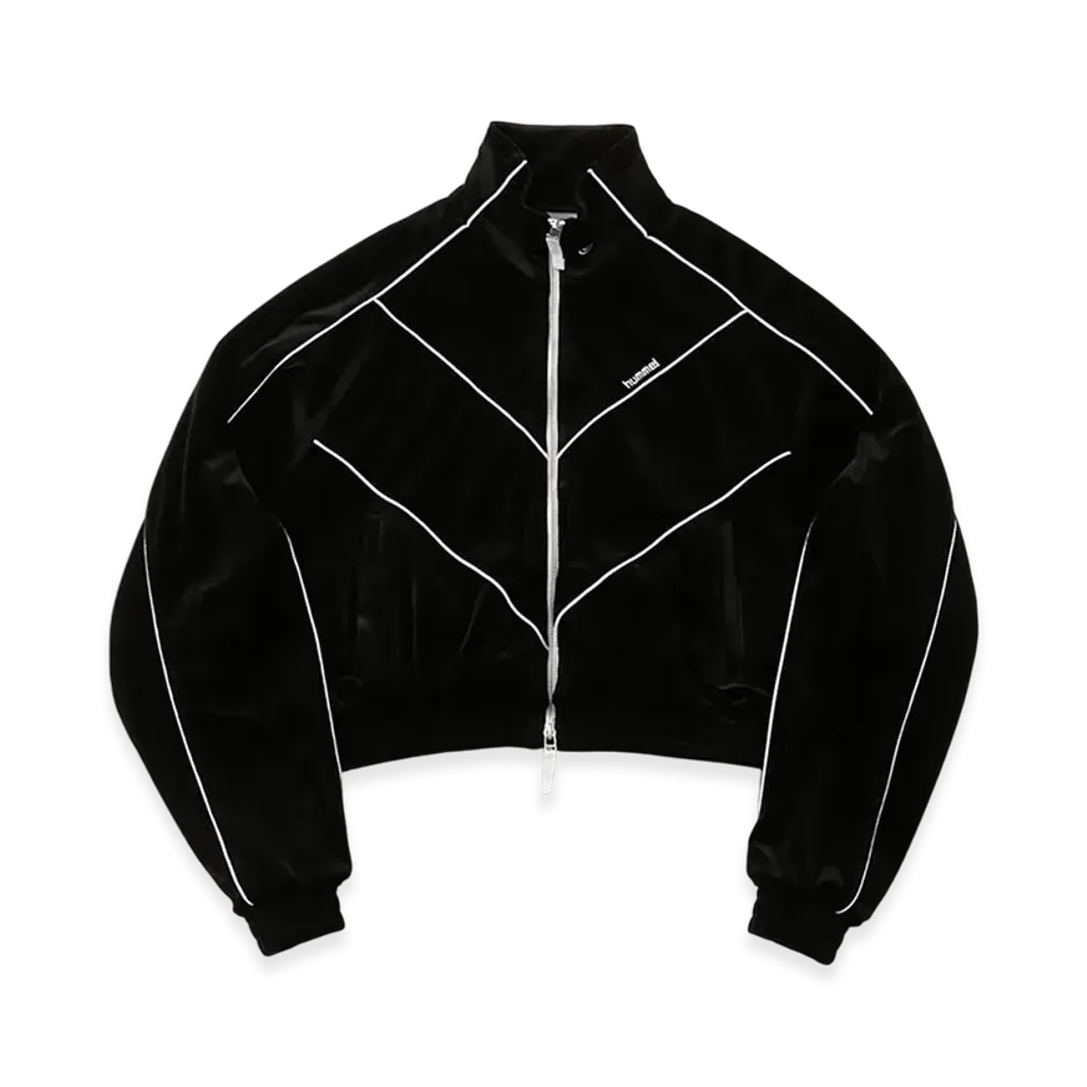 HUMMEL 00 Chev Pipingvelv TR-Jacket "Black"