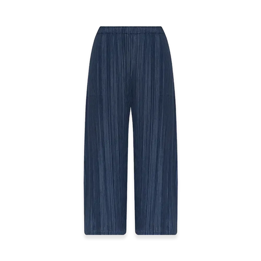 PLEATS PLEASE ISSEY MIYAKE Women's Mellow Pleats Pants "Blue"
