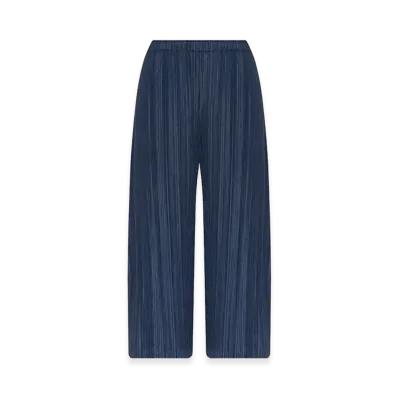 PLEATS PLEASE ISSEY MIYAKE Women's Mellow Pleats Pants "Blue"