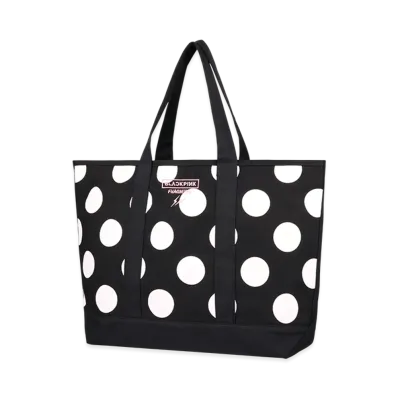 FRAGMENT x BLACKPINK Tote Bag Dot "Black"