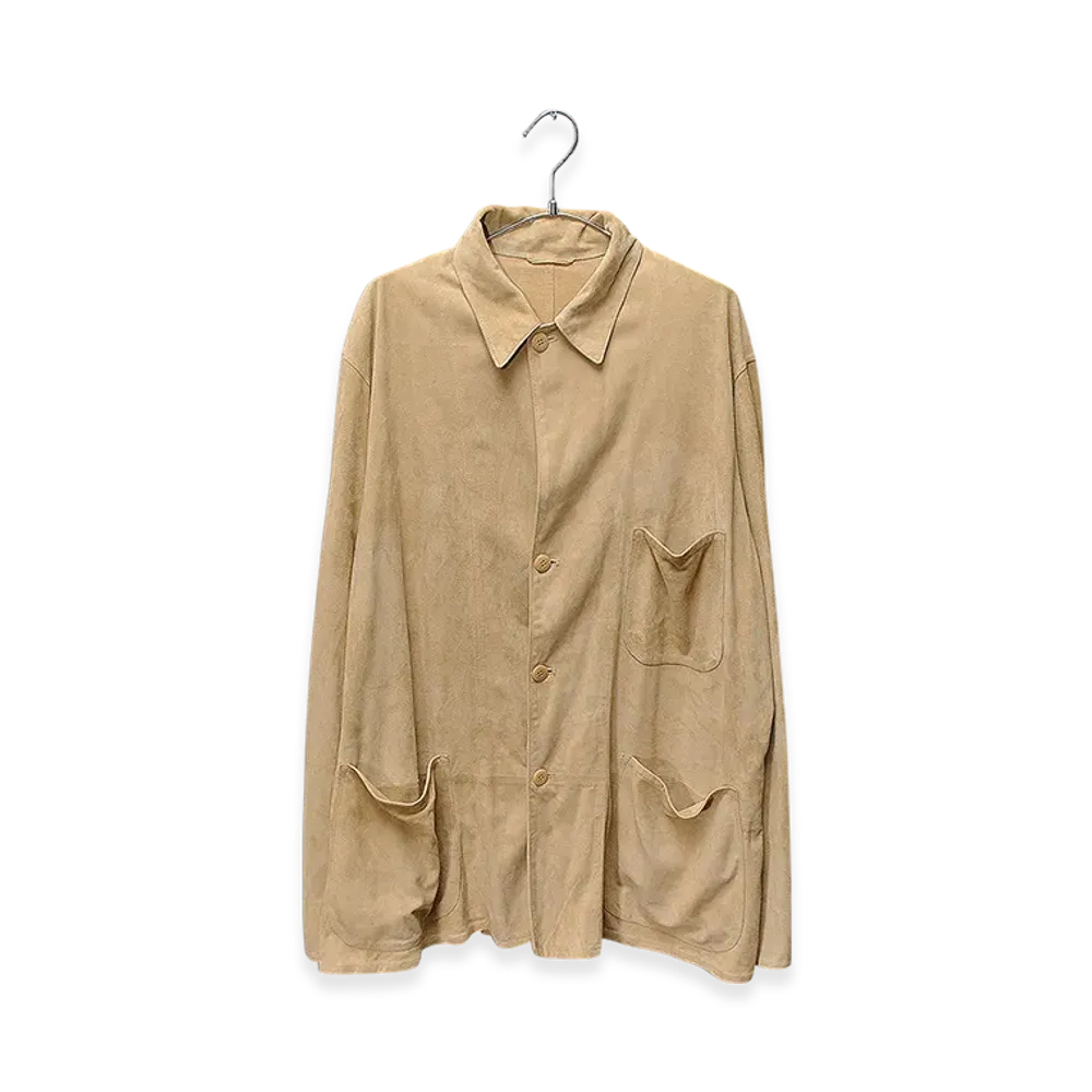 COMOLI Sheepskin Jacket "Beige"