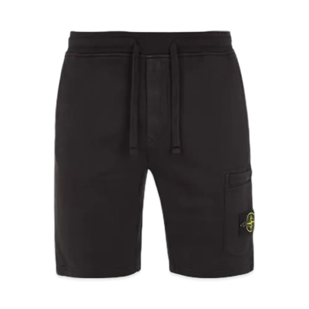 Stone Island 64651 Regular Fit Cargo Bermuda Shorts - 24SS "Black"