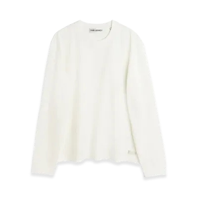 OUR LEGACY Tour Longsleeve "Raw White Band Jersey"
