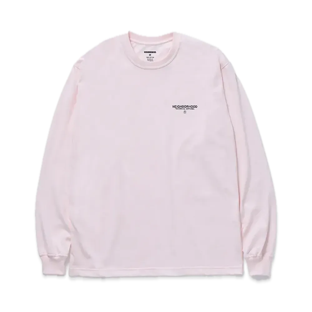NEIGHBORHOOD NH . Tee LS-7 "Pink"